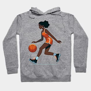 Female basketball player Hoodie